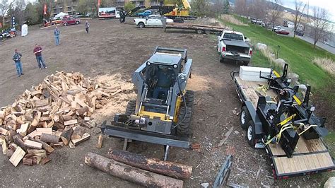 homemade skid steer firewood processor plans|agrotk skid steer firewood processor.